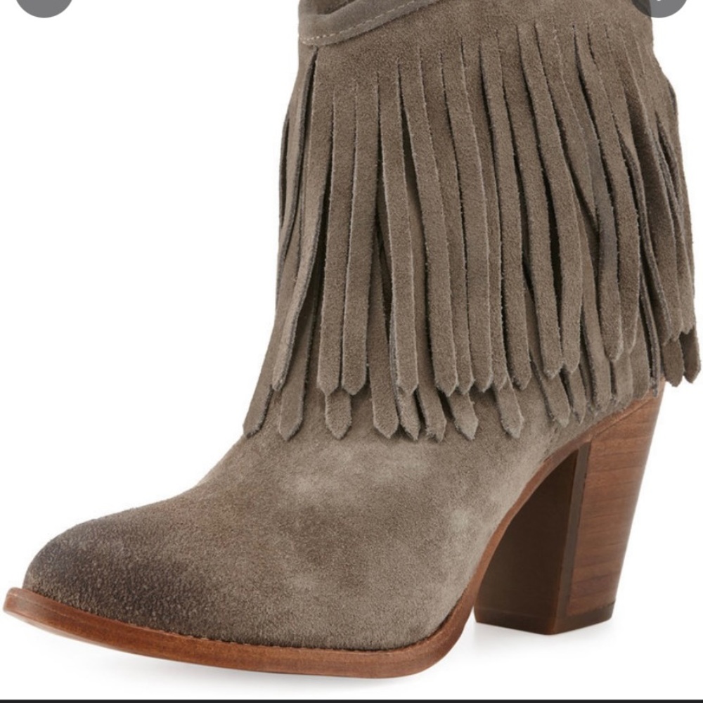 Suede Frye Booties - Picture 5 of 5